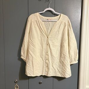 Knox Rose 1X blouse NWOT